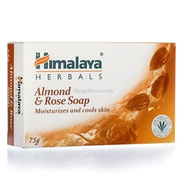 HIMALAYA - ALMOND & ROSE SOAP BAR - 75 Gms