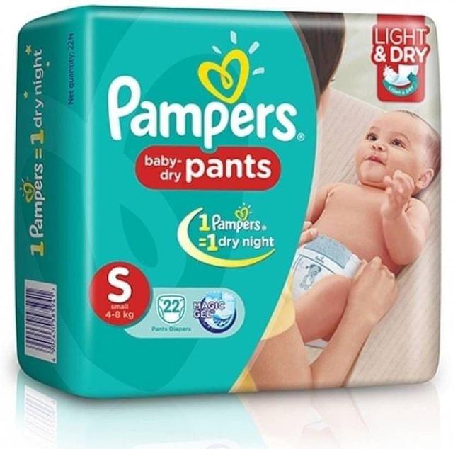 PAMPERS - BABY DRY PANTS - 20 DIAPERS