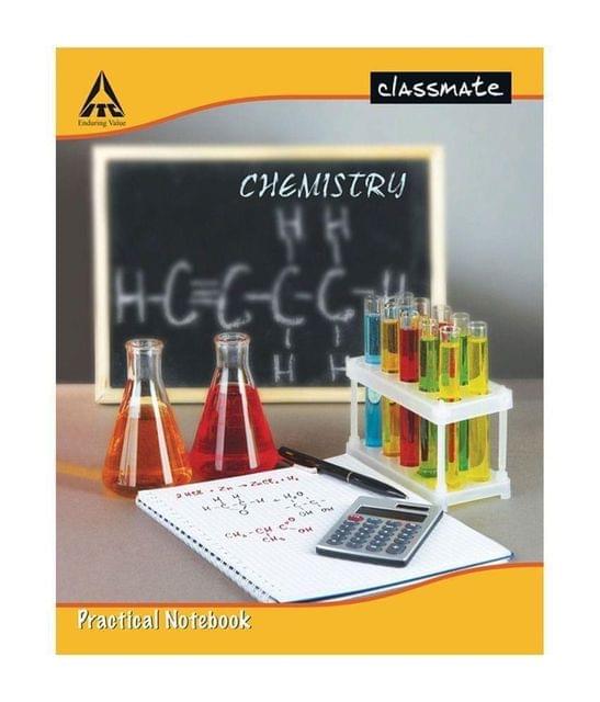 CLASSMATE - CHEMISTRY - PRACTICAL NOTEBOOK - 100 PAGES