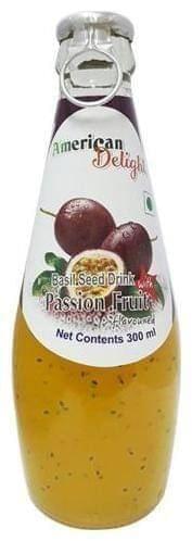 AMERICAN DRINKS - BASIL SEEDS WITH FRUIT FLAVOR - 290 ML