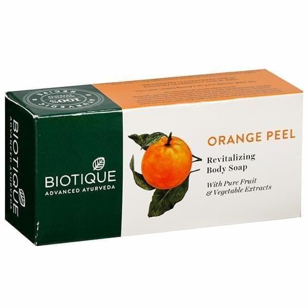 BIOTIQUE - ORANGE PEEL REVITALIZING BODY SOAP - 150 Gms