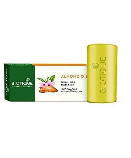 BIOTIQUE - ALMOND OIL - NOURISHING BODY SOAP - 150 Gms
