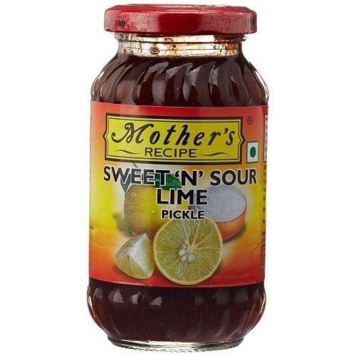 MOTHERS - SWEET & SOUR LIME PICKLE - 350 Gms