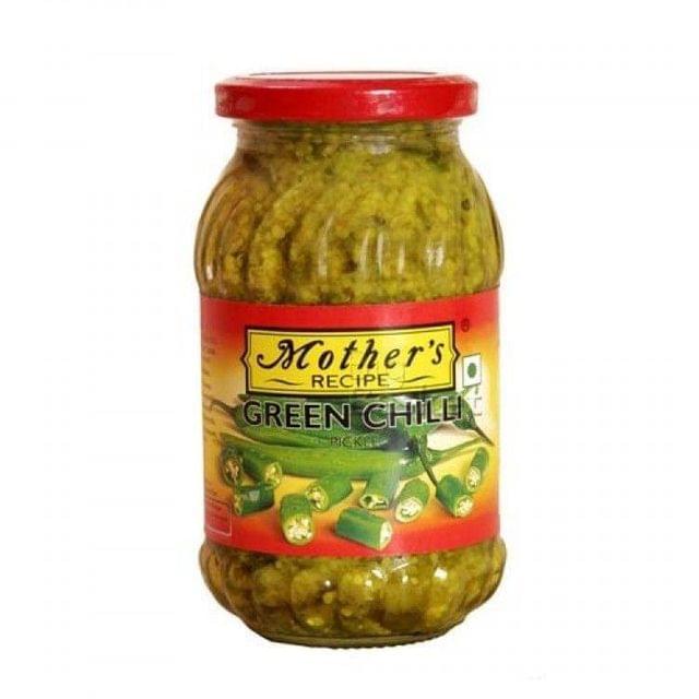 MOTHERS - GREEN CHILLI  PICKLE - 300 Gms