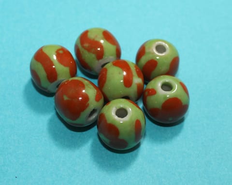 20 Pcs Ceramic Round Beads 16mm