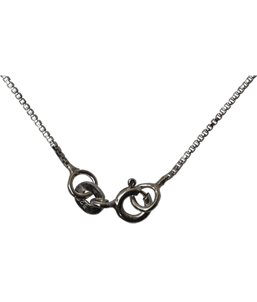 92.5 Sterling Silver Box Chain - 40 cms