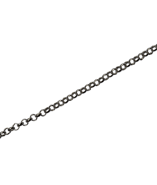 92.5 Sterling Silver Rolo Chain - 100 cms