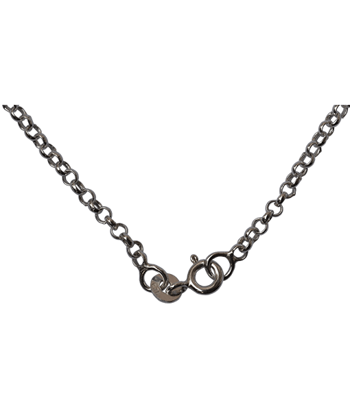 92.5 Sterling Silver Rolo Chain - 40 cms