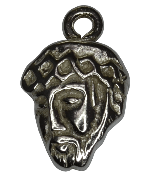 92.5 Sterling Silver King Face Charm