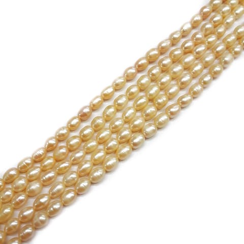 7x9mm, 2 strands, Baroque Pearls, 16 inches, 43+ Beads In Each Strand