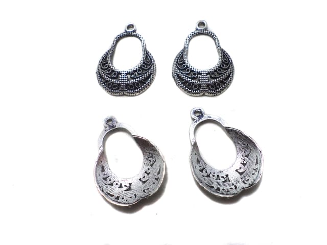 5 Pairs German Silver Earring Component