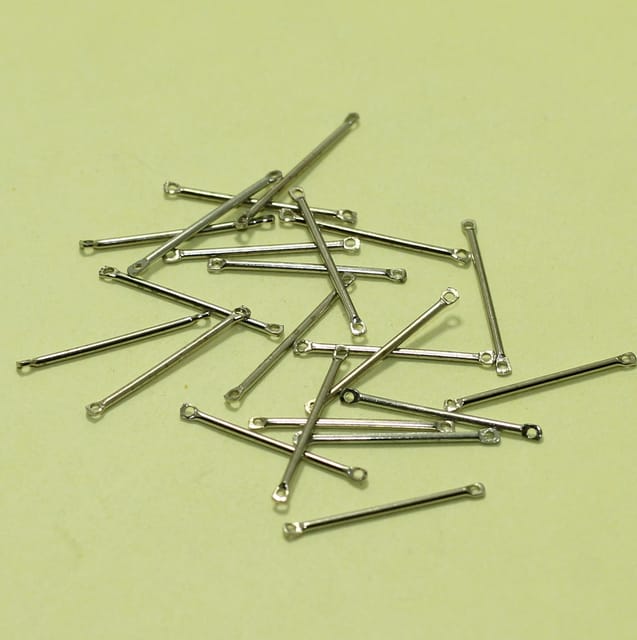 100 Pcs Nickel Connectors Pins 1 Inch