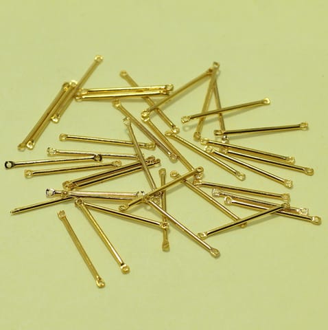 100 Pcs Golden Connectors Pins 1 Inch