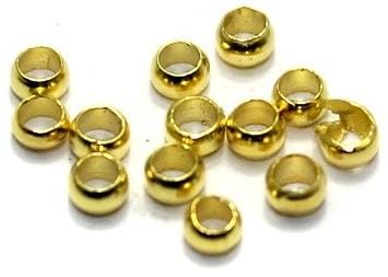 720 Pcs, 3mm Crimp Beads Golden