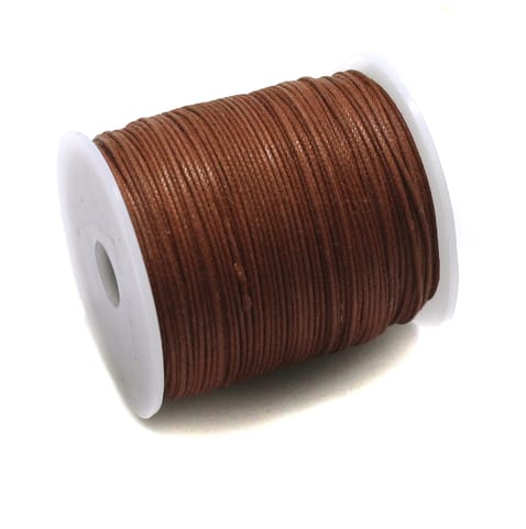 100 Mtrs. Jewellery Making Cotton Cord Cherry 1mm