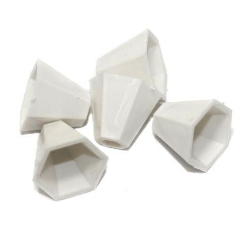 GOELX Plastic Jhumka Base Xtra Small Size in Dome Shape for Jewellery Making /& Thread Wrapped Jewellery