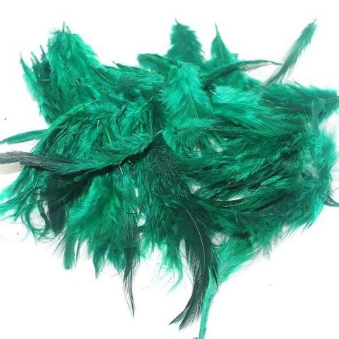 100 Jewellery Making Feather Green