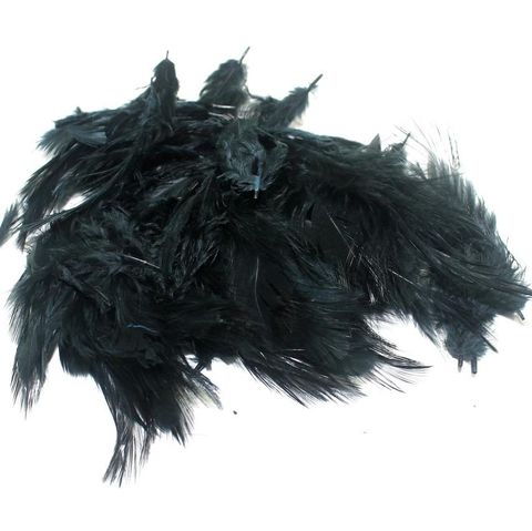 100 Jewellery Making Feather Black