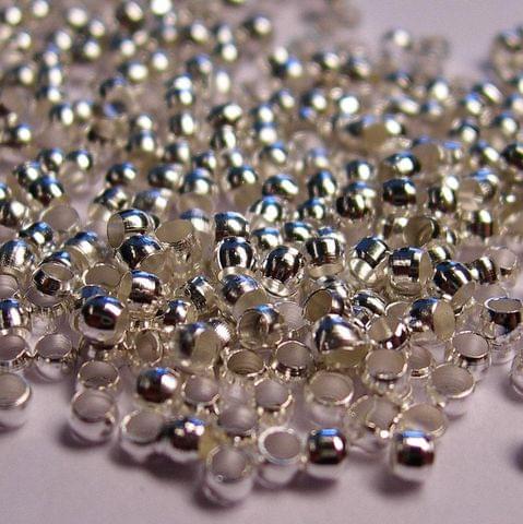720+ Crimp Beads Silver 1.5mm