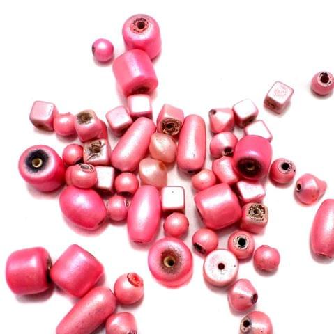 100+ Disco Beads Light Pink 6-20mm