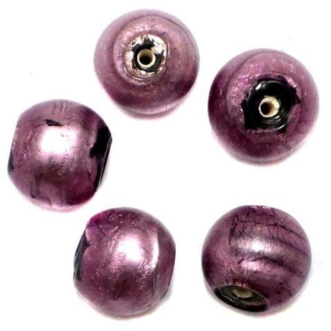 25+ Candy Round Beads Pink 14mm