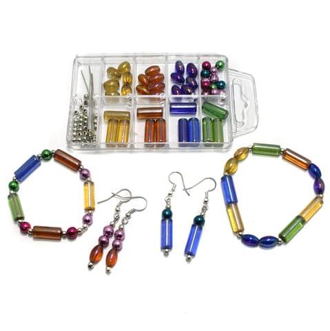 Bracelet Earring Making Kids DIY Kit, Art and Crafts Jewelry Making Kit