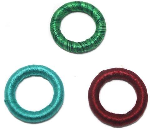 20 Crochet Rings Assorted 30 mm