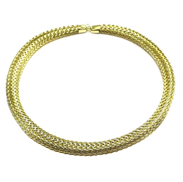Necklace Collar Golden 15 Inch