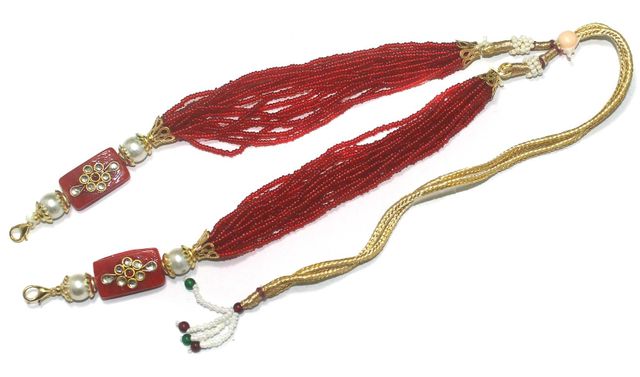 Necklace Dori Red, Pack Of 1 Pc