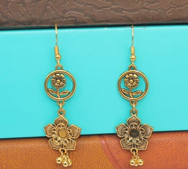 Gold Plated German Silver Earring
