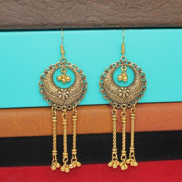 Gold Plated German Silver Earring