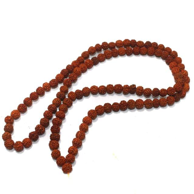 109 Beads Wooden Rudraksh Beads Mala 8mm