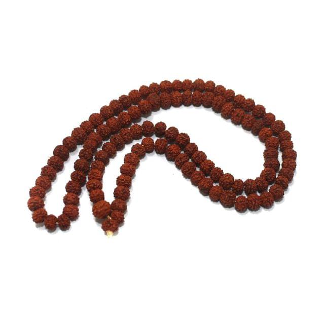 109 Beads Wooden Rudraksh Beads Mala 4mm