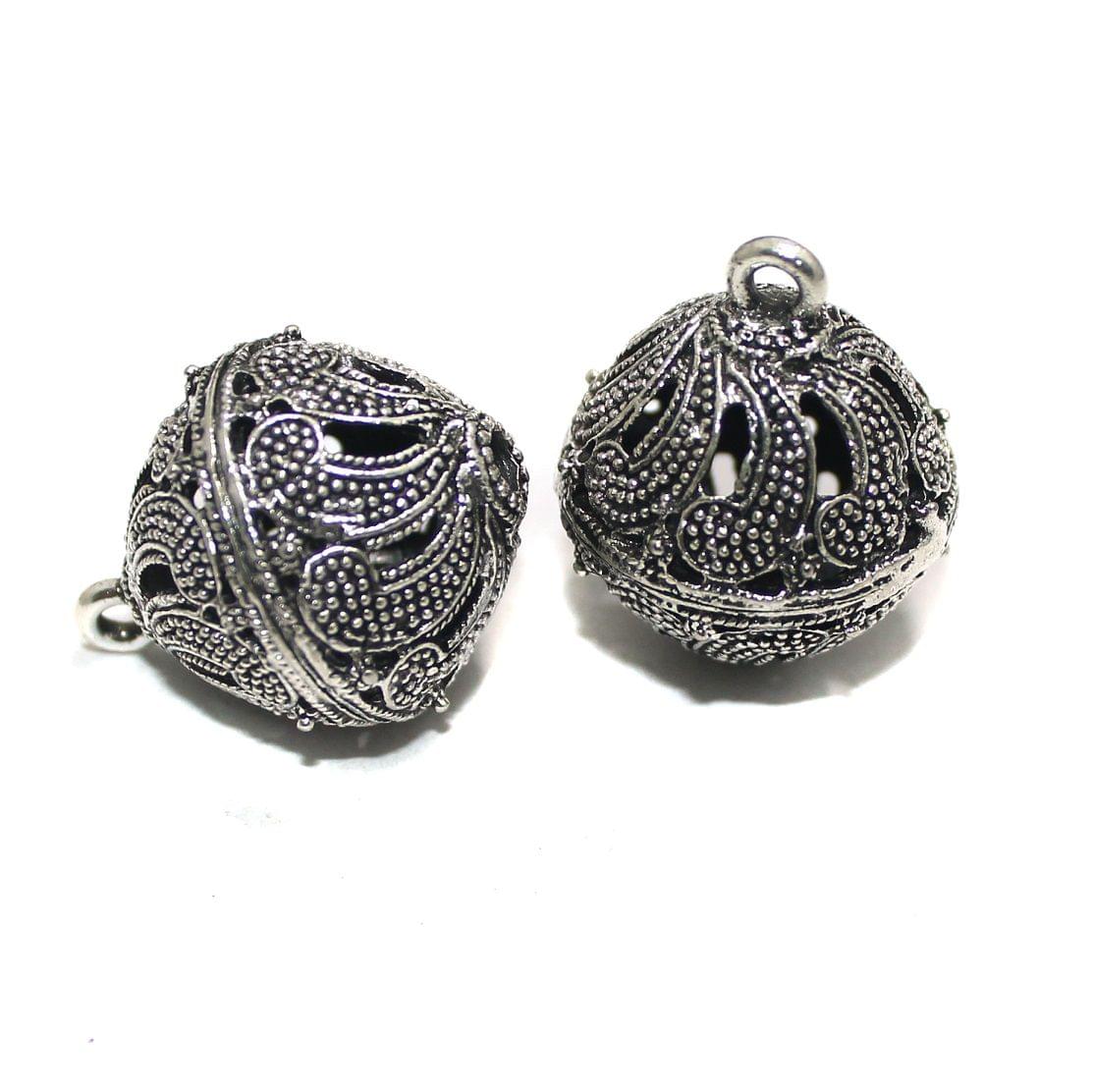 Buy German Silver Beads Online India at Beadsnfashion