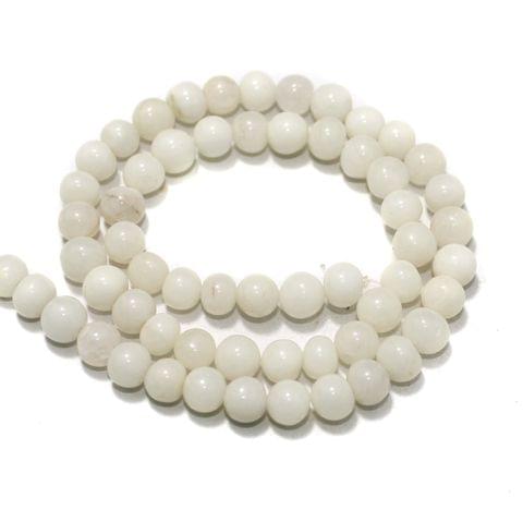 White King Gemstone Beads, Size 07-09 mm, Pack of 1 String