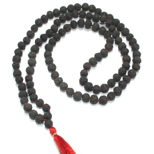 109 Beads Wooden Rudraksh Beads Mala 6mm