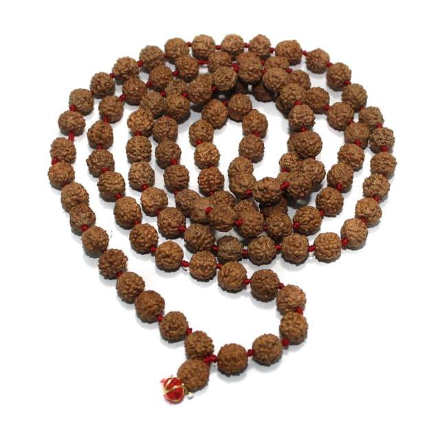109 Beads Wooden Rudraksh Beads Mala 8mm