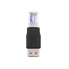 USB A Female to Ethernet RJ45 Male Adapter Converter Router