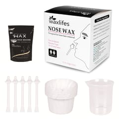 Nose Hair Removal Nose Wax Applicators Wax Beans Kit Safe (Type 2)