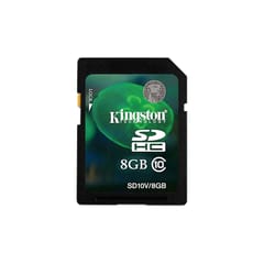 Genuine Original Kingston Class 10 8GB SDHC Memory Card - 8GB