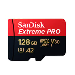 Genuine Original SanDisk Extreme Pro 128GB MicroSD Card U3 - 128GB