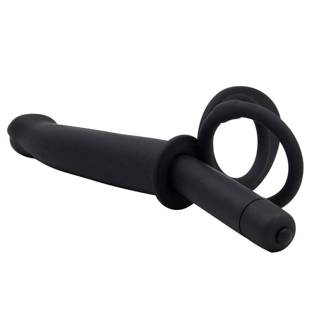 Vibration Realistic Dildo Butt Plug Delay Ring Prostate