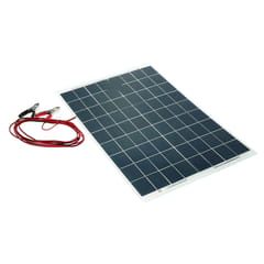 30W 12V Semi Flexible Solar Panel Device Battery Charger