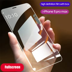 Tempered Glass Screen Protector Compatible with iPhone - high definition film with box&iPhone 11 pro max