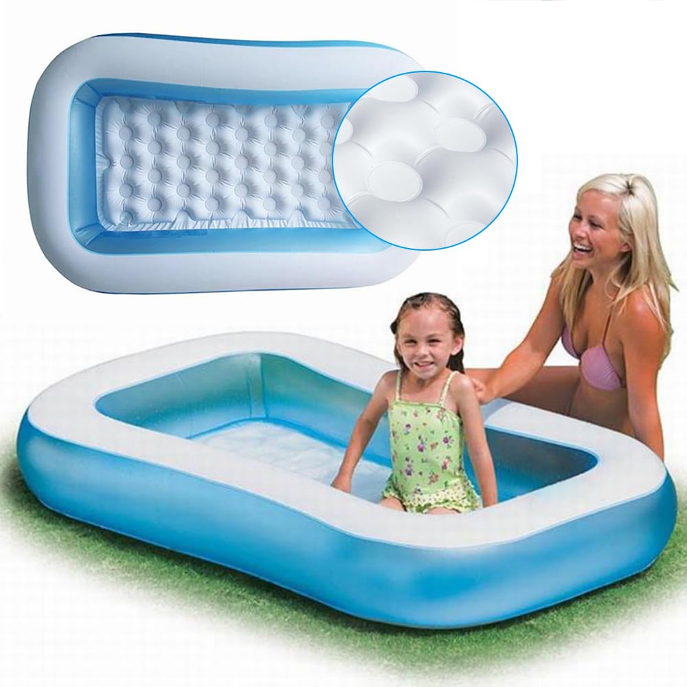 Inflatable Pool, Blow Up Family Pool for Kids, Toddlers,