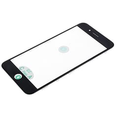 Front Outer Screen Glass Lens with OCA Replacement for iPhone 7 Plus Black