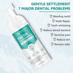 Teeth Whitening Mousse Foam Toothpaste Cleaning Gums Freshen Breath 60ml
