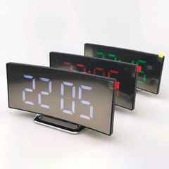 Ultra Large LED Display Screen Digital Mirror Alarm Clock  Green