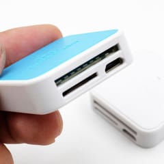 USB Type C TF SD Memory Card Reader OTG Adapter for Samsung Blue