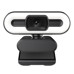 Full HD Fill Light Web Cam with Microphone Streaming Camera 4K 5MP